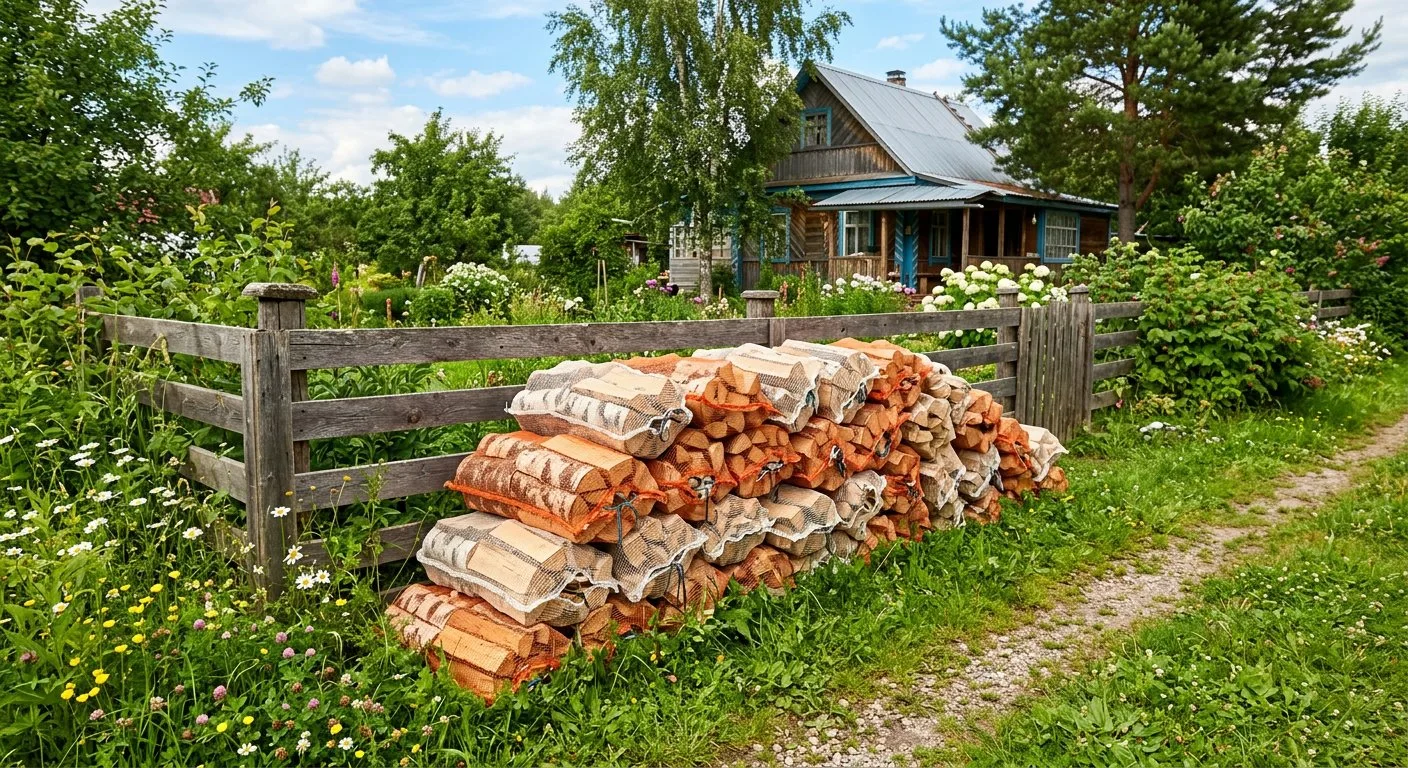 Дрова для дачи в Санкт-Петербурге