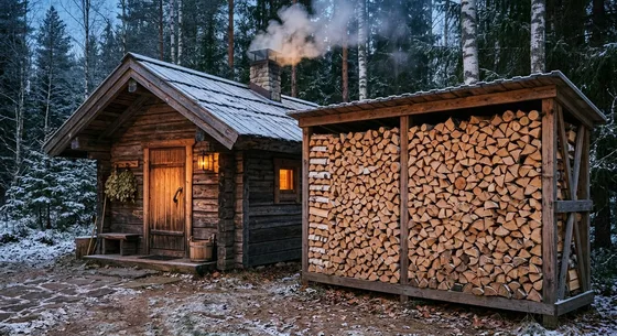 Укладка дров в Санкт-Петербурге, улица Дубовая, 5